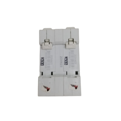 Himel circuit breaker manual transfer switch 63A white dual pole modular unit for power transfer