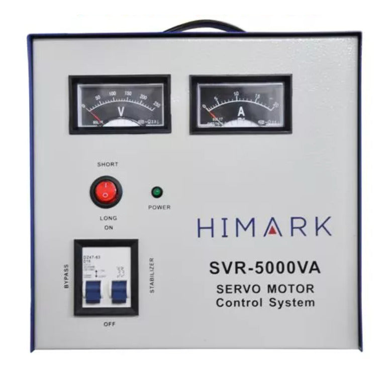 Himark 5000W AVR  Automatic Voltage Regulator Output  3 X 220V and 1 X 110Volts Value Series SVR-5000 VA SL