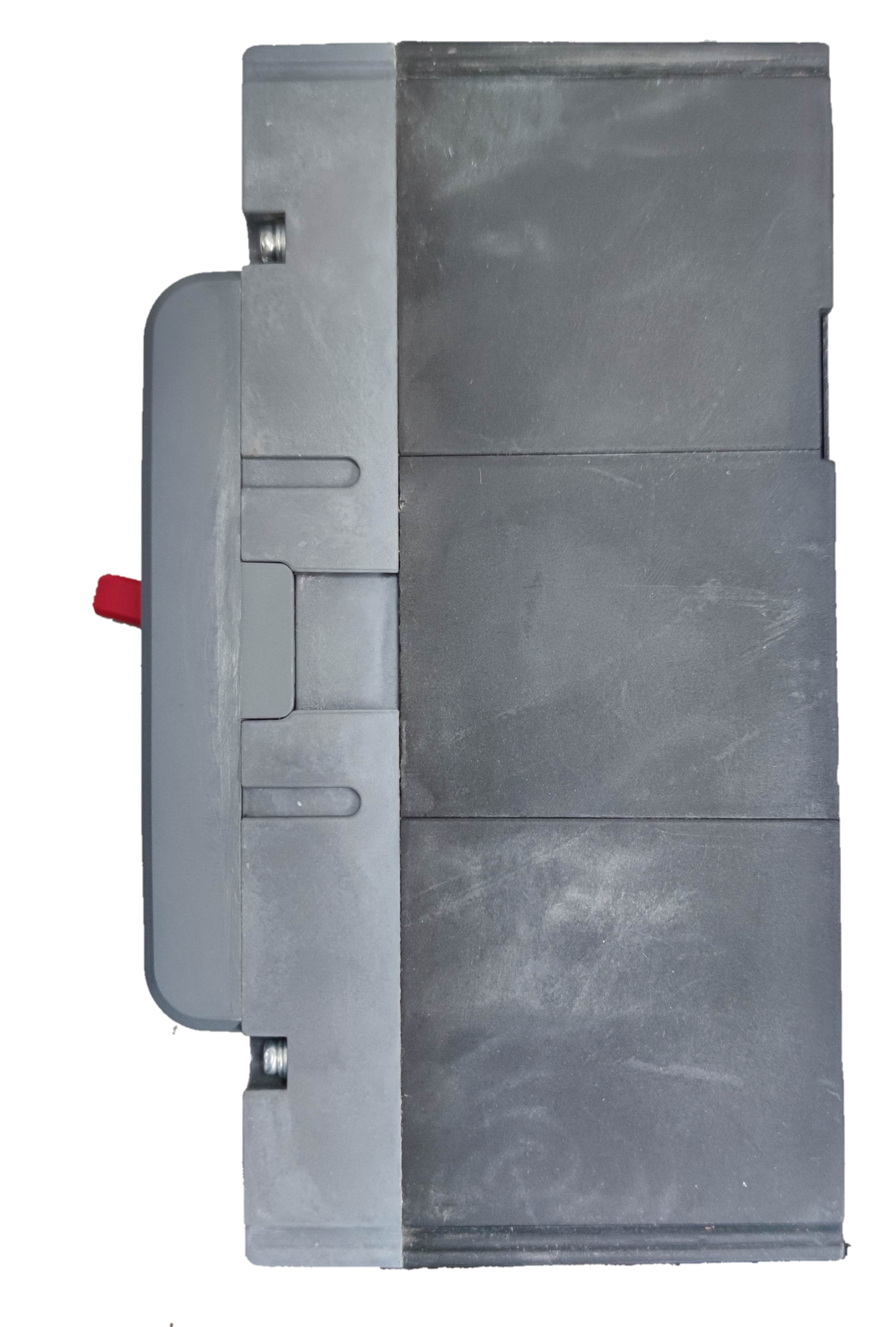 Himel 160A Industrial Circuit Breaker 3 Pole with sturdy black casing and red switch handle