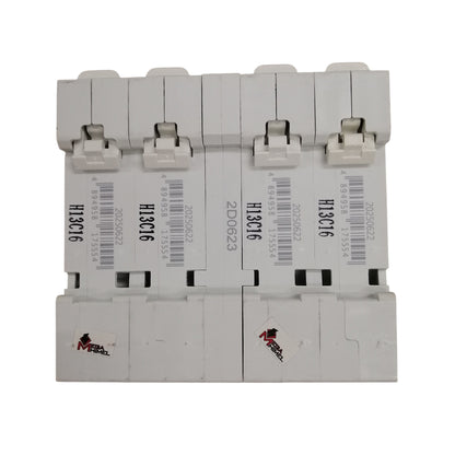 Himel 16A 2 pole MTS breaker white modular DIN rail circuit breaker twin unit with levers