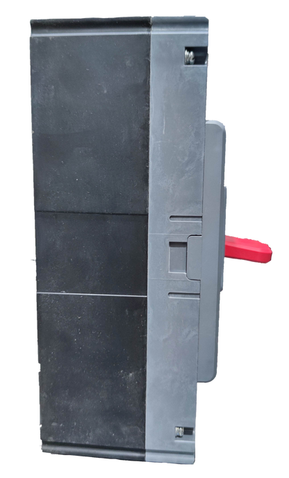 Himel 315A Industrial Circuit Breaker 3 Phase with black and gray casing and red switch lever