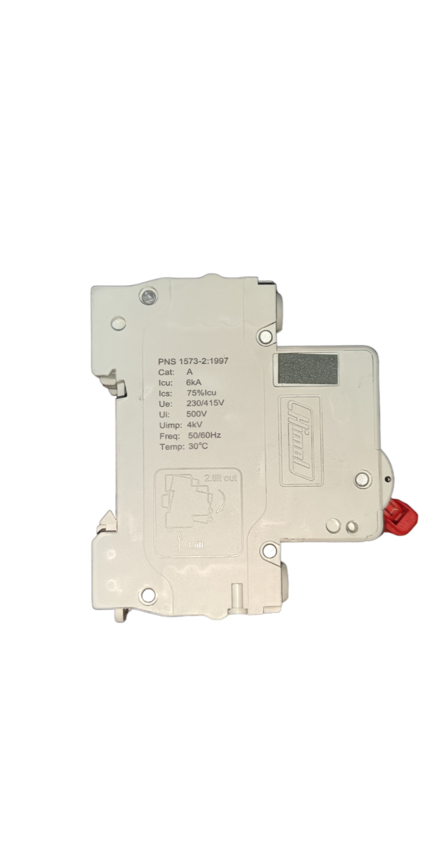 Electx Electrical Supply Circuit Breaker 32A 2Pole 6 KAIC white two pole miniature circuit breaker for panels