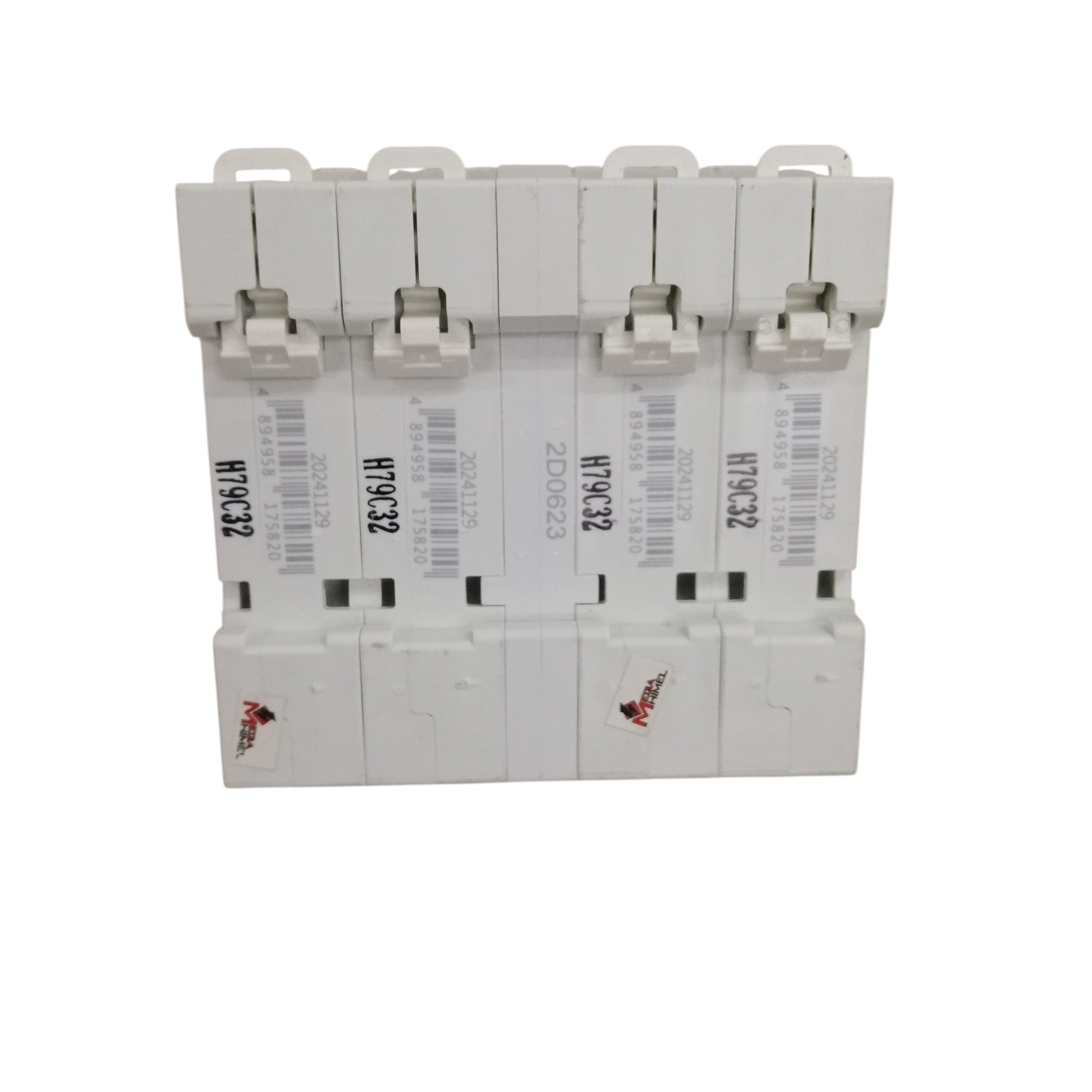 Himel manual transfer switch 32A white modular 4 pole circuit breaker for residential power transfer