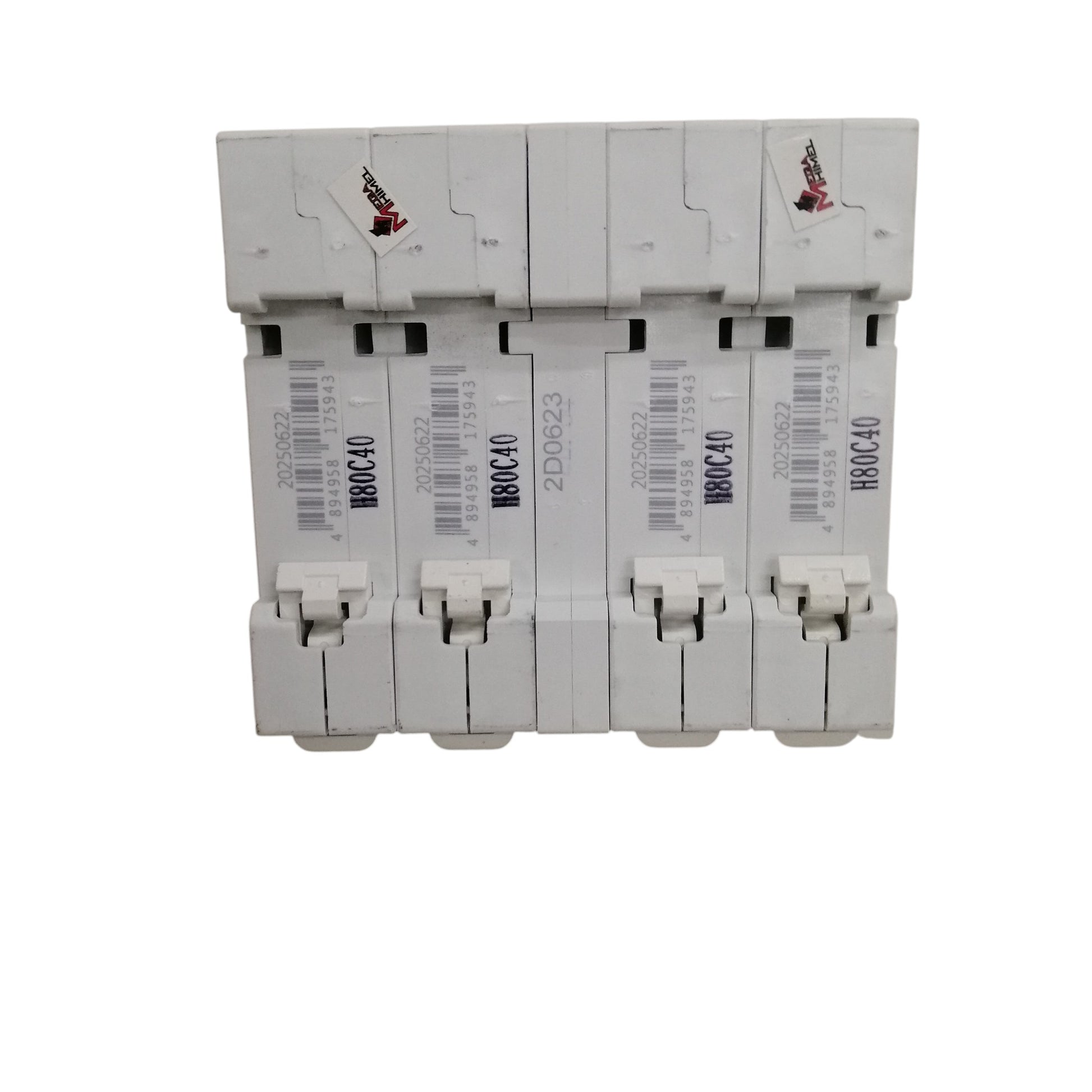 Himel manual transfer switch 40A white four pole modular circuit breaker unit for power transfer