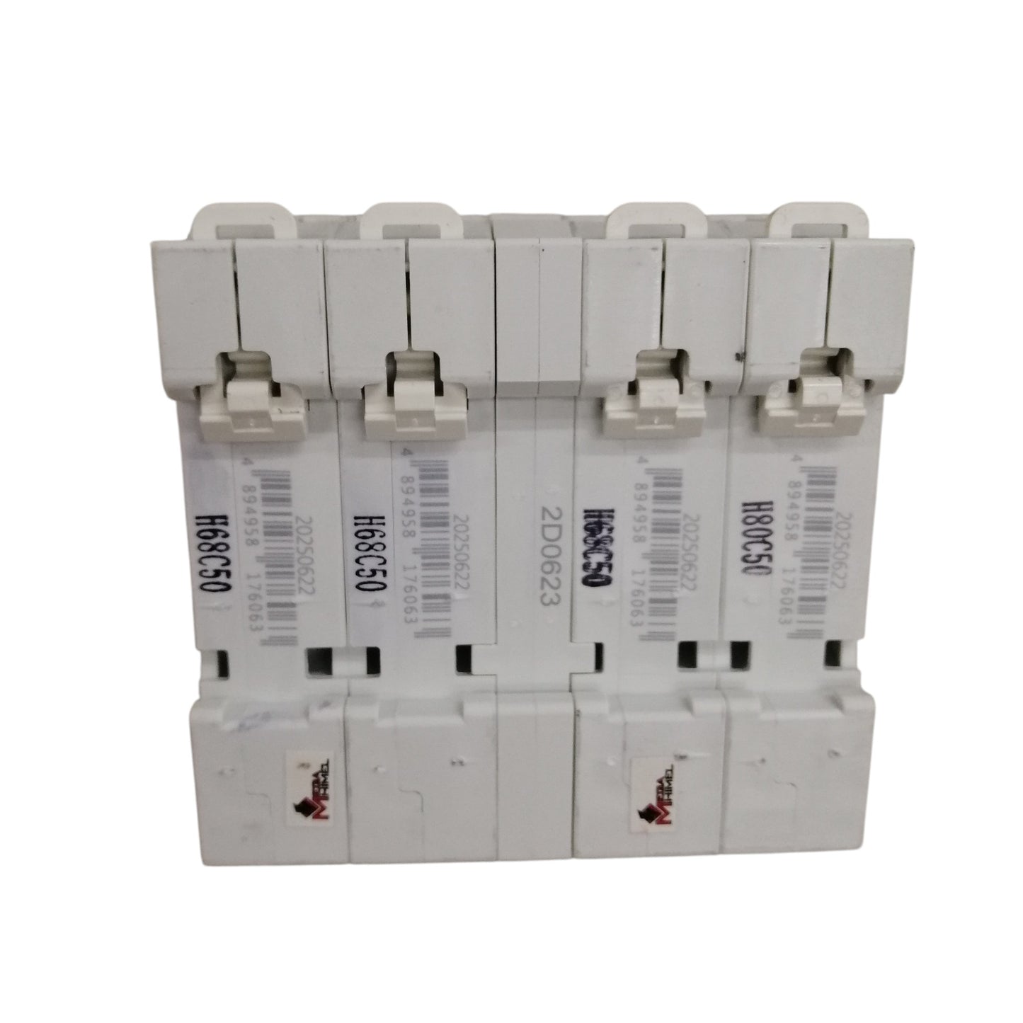 Himel manual transfer switch 50A four pole white plastic circuit breaker module for generator