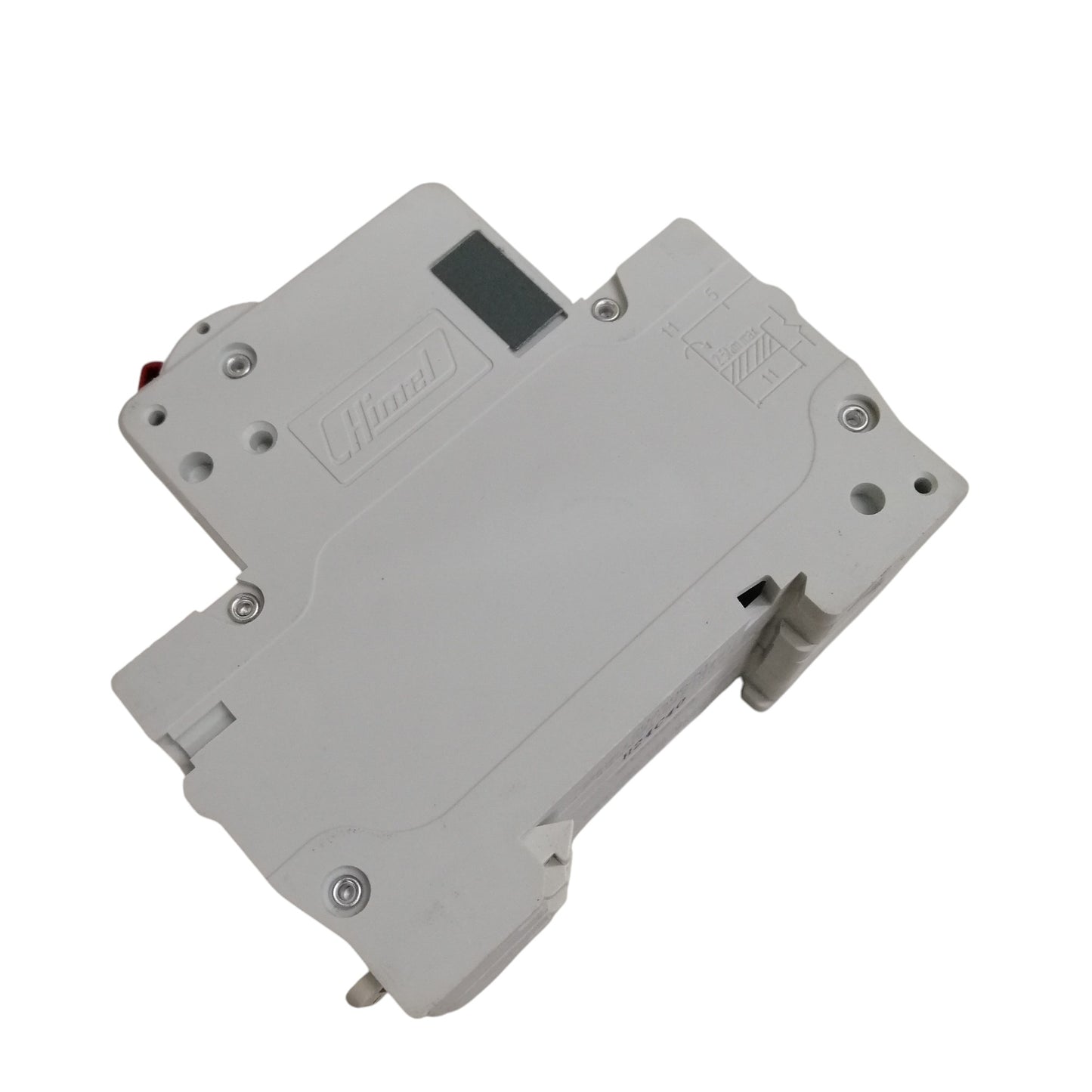 Himel circuit breaker manual transfer switch 40a white DIN rail mount compact housing
