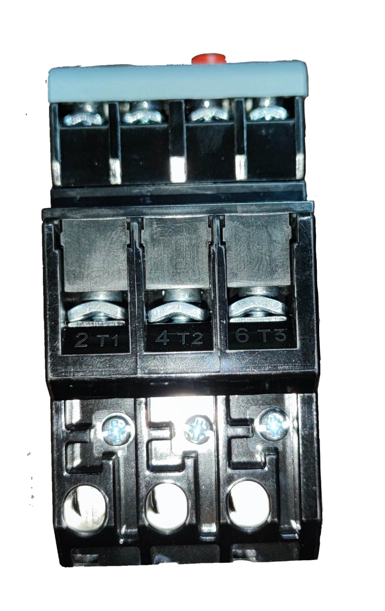 Himel Overload Relay 17-25A black electrical component with terminals and screws