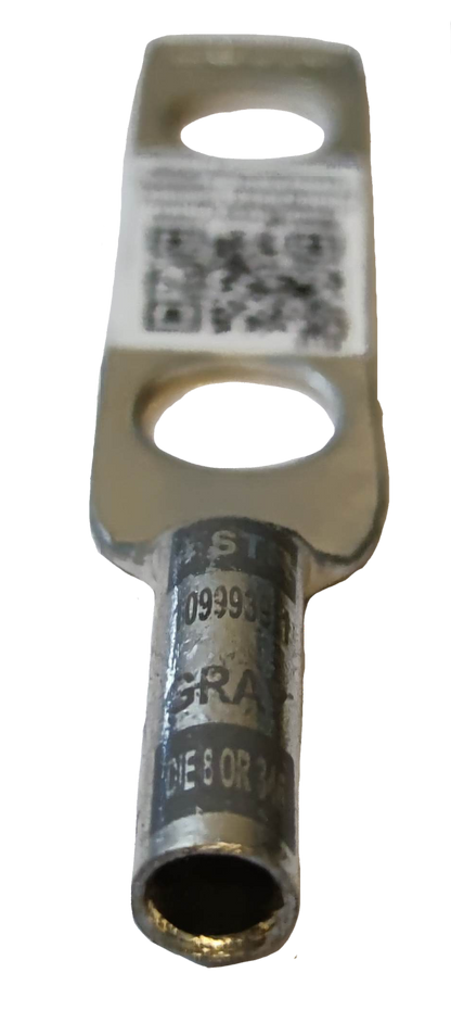 Utilux Terminal Lugs Long Barrel 2 Holes electrical circuitry part with metal construction