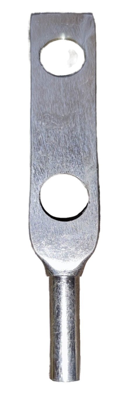 Utilux Terminal Lugs Long Barrel 2 Holes metal electrical connector for wiring and circuitry