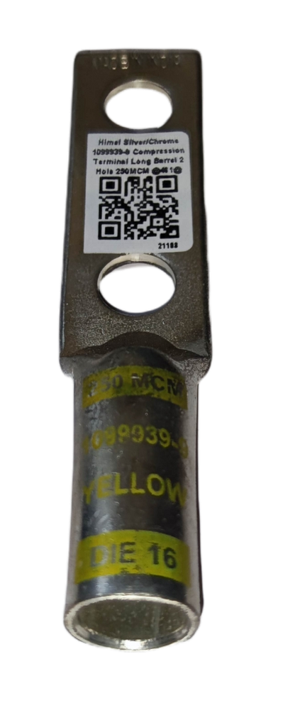 Utilux 1099939-9 Terminal Lugs Compression Type electrical circuitry part with yellow labeling