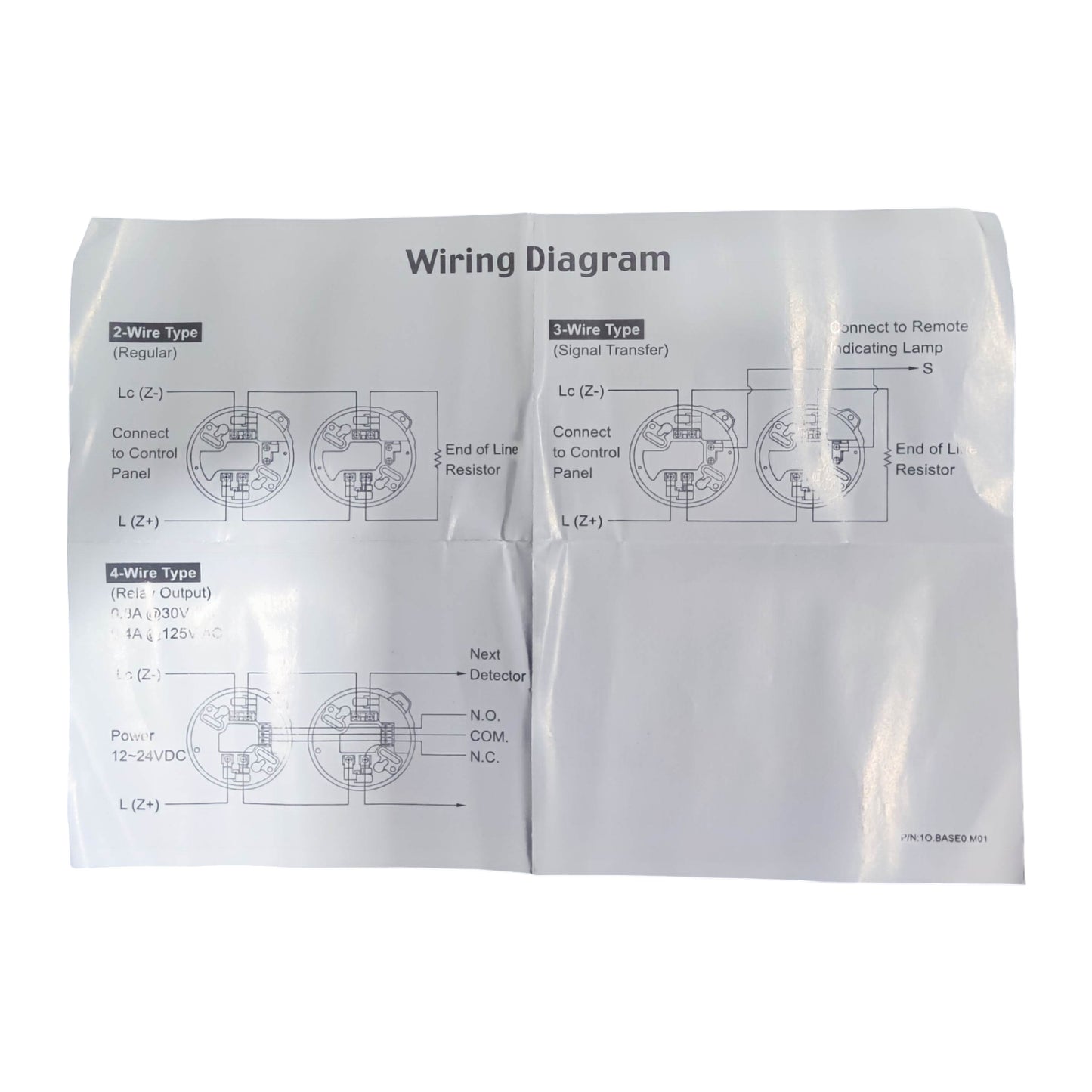 Horing Lih Smoke Alarm 24V DC Photoelectric Smoke Detector AH-8321