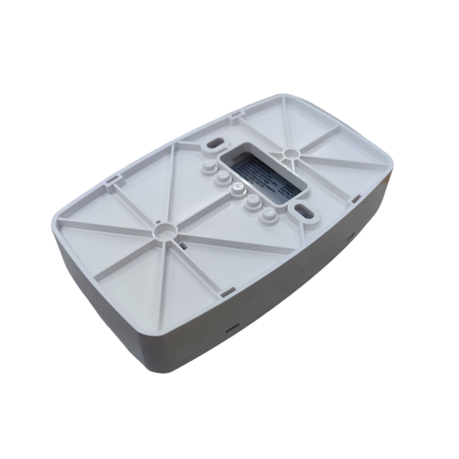 VSAIL Horn Strobe 24VDC VC-6734 fire alarm base with mounting features in white