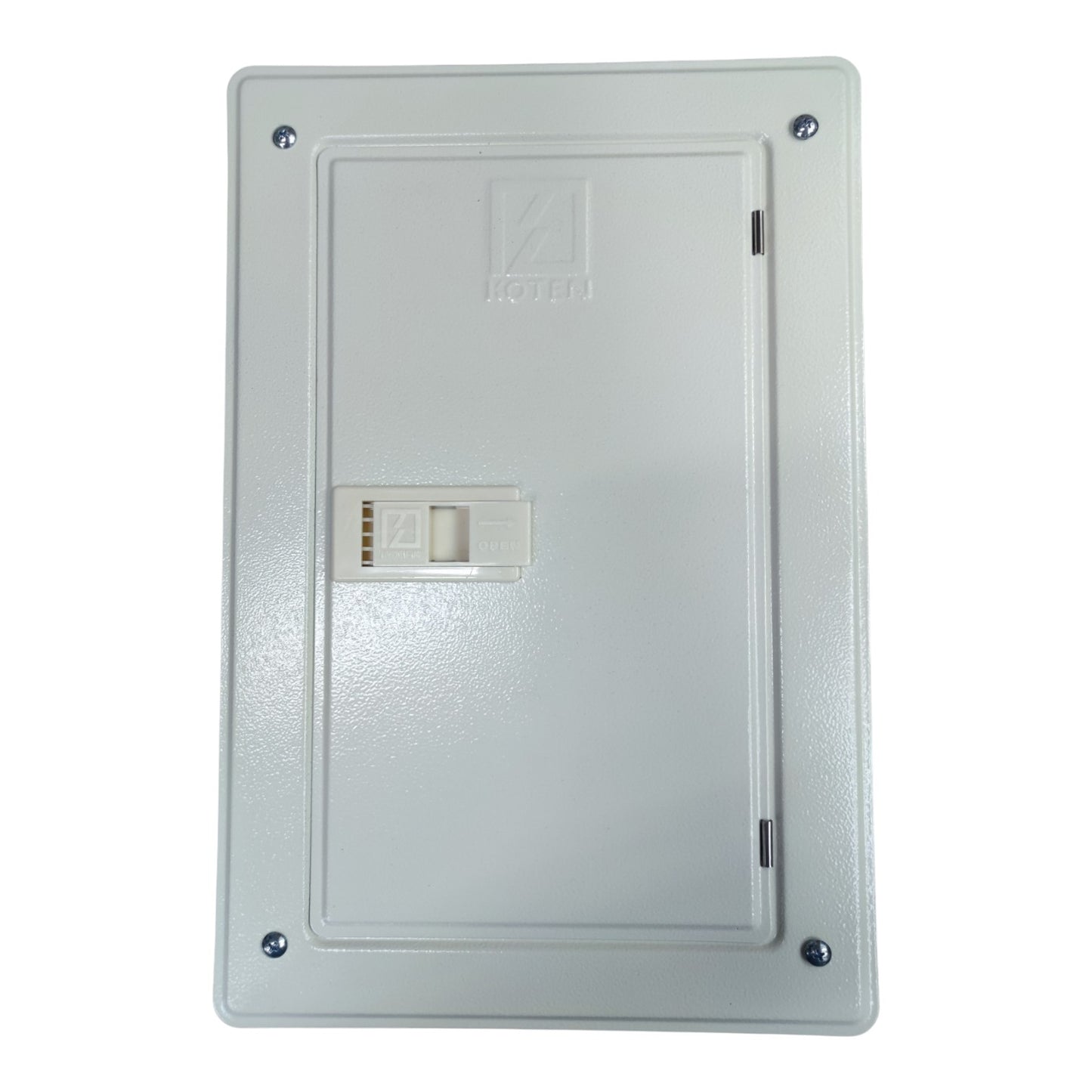 Koten 10 Branches Panel Board For Miniature Circuit Breaker 2 Pole Main and Branches Flush Mount KTM1-2P10B