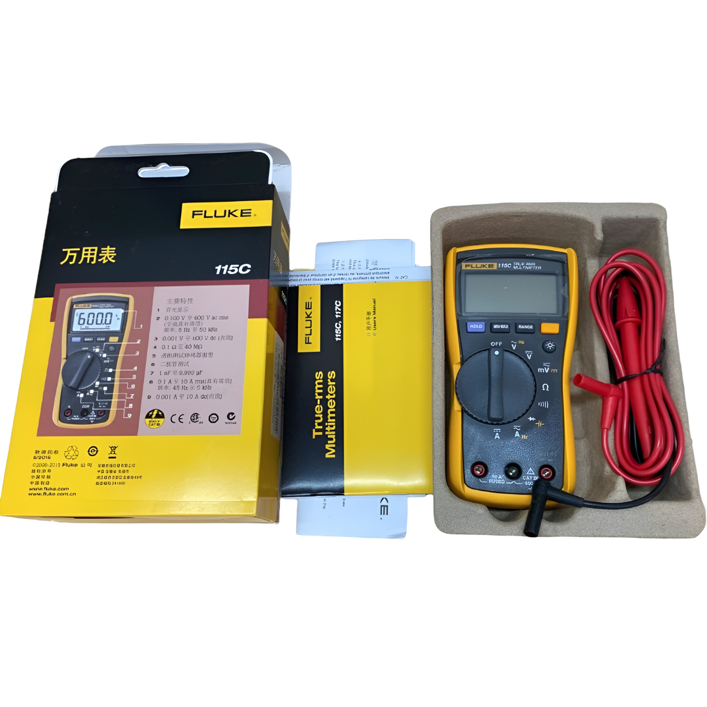 Fluke 115C Digital Multimeter True RMS Multi Tester