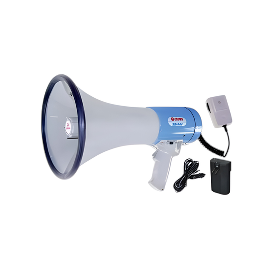 Crown 25W Megaphone Siren & Whistle Range 30 Meters 230 x 345mm without Batteries 8pcs Type C SR-944