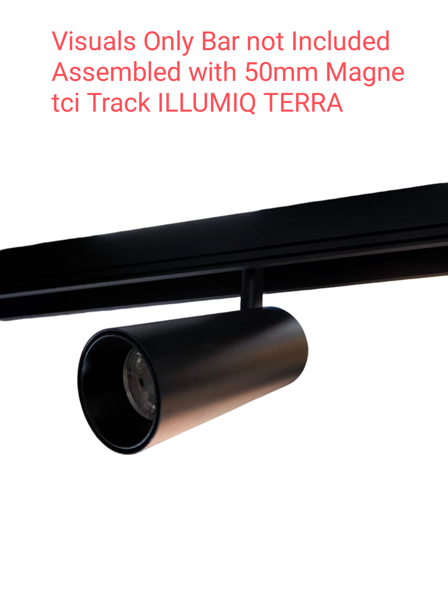 ILLUMIQ TERRA 12W LED Track Light 48V Ceiling Fixture (4000K)