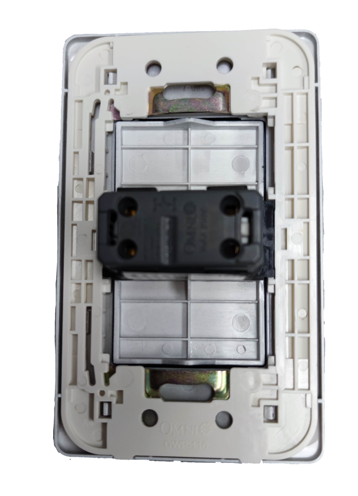 Omni illuminated rocker switch 16A 250V designed for easy user interface and modern installations