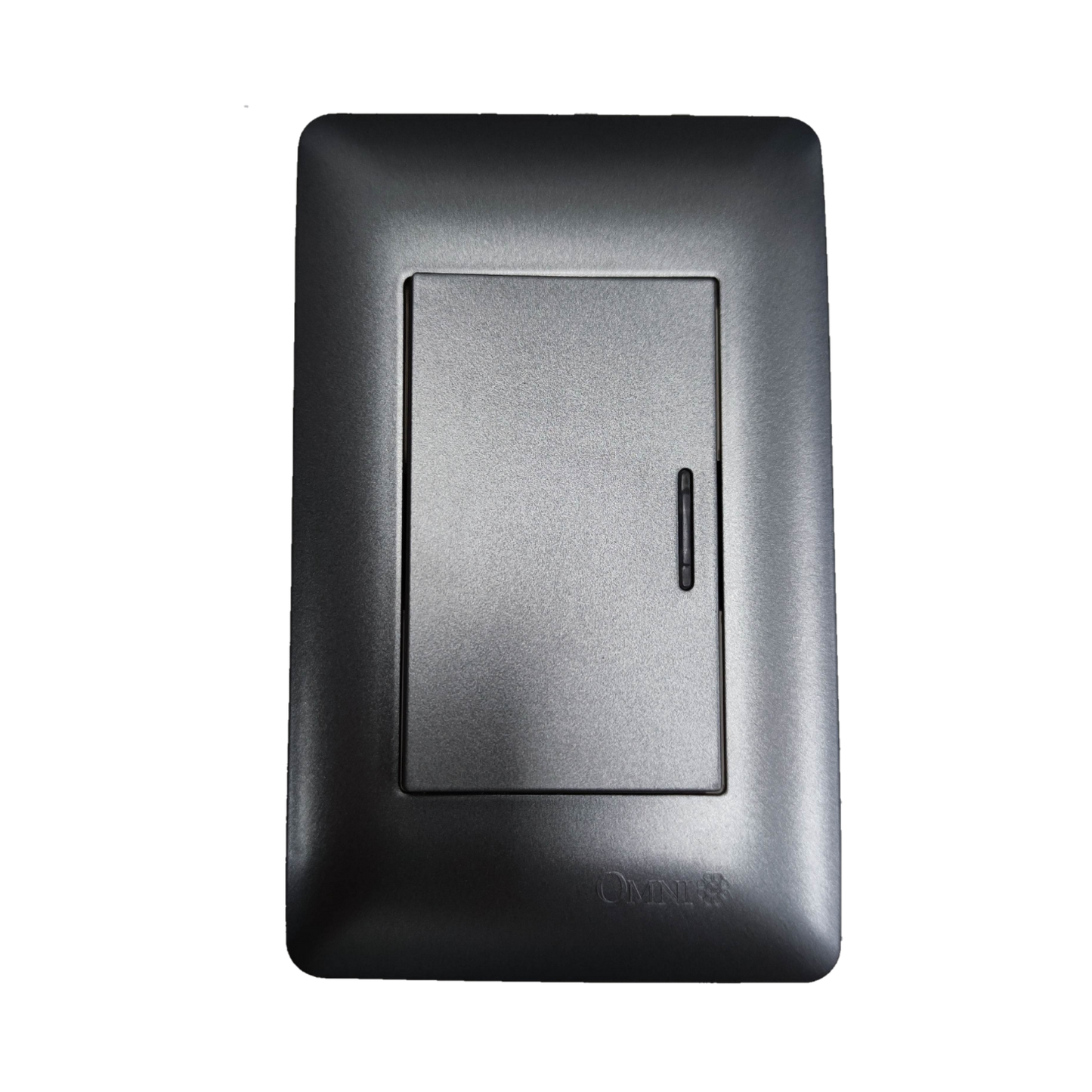 Omni illuminated rocker switch 16A 250V in sleek gray finish for easy control and visibility