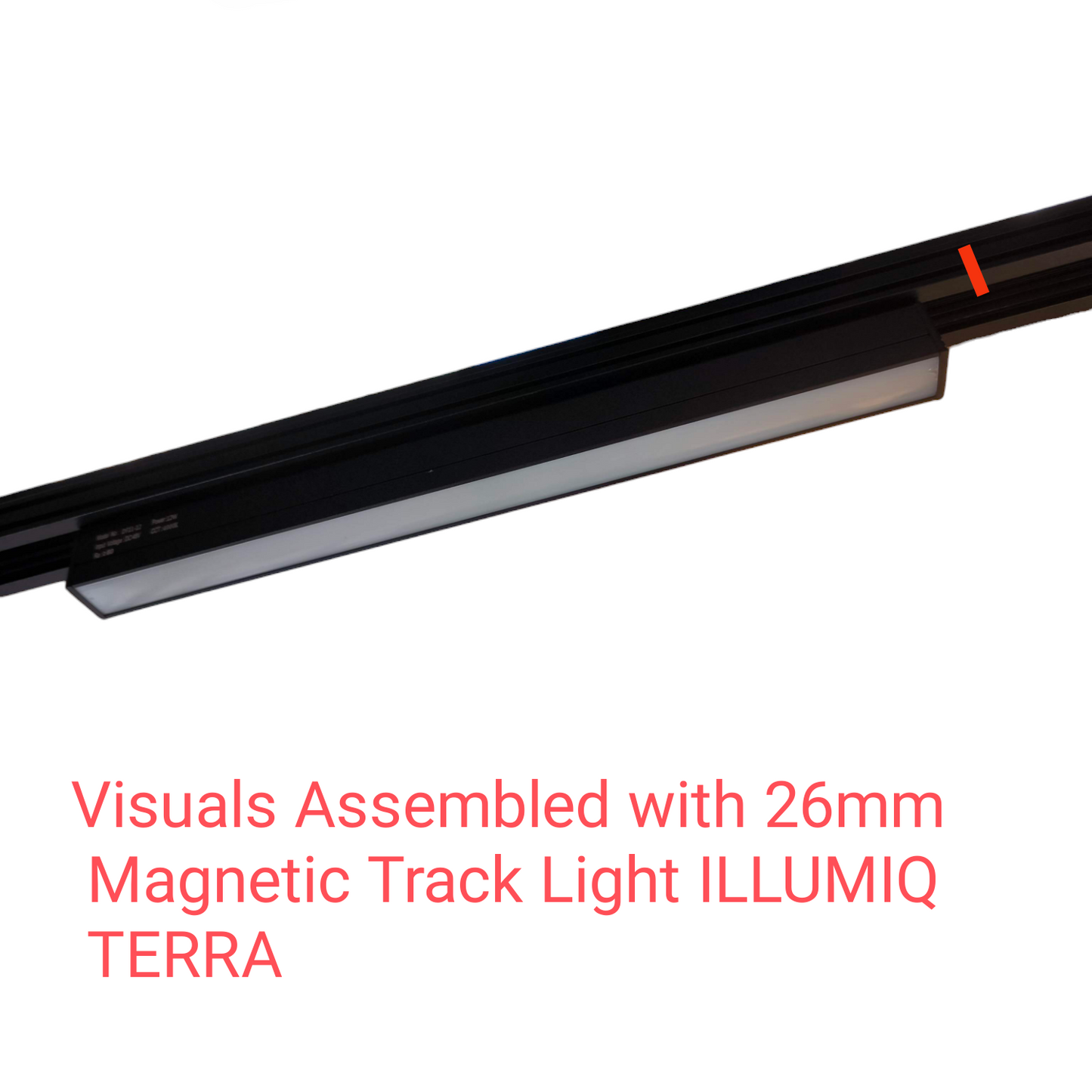 ILLUMIQ TERRA 12W LED Flood Track Light Ceiling Fixture (3000K)