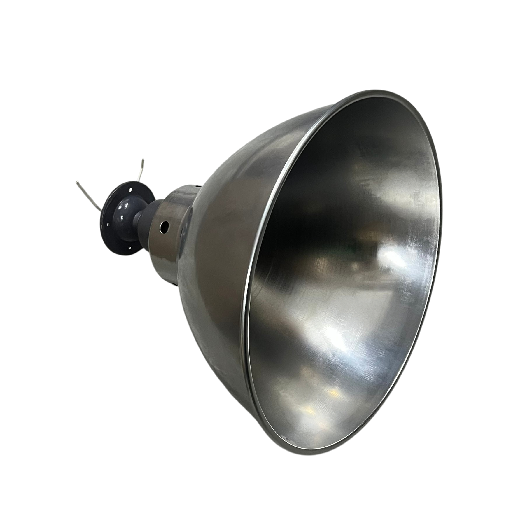 Biglite 12 Inch Luminum Reflector E27 industrial silver metal pendant light reflector with E27 socket