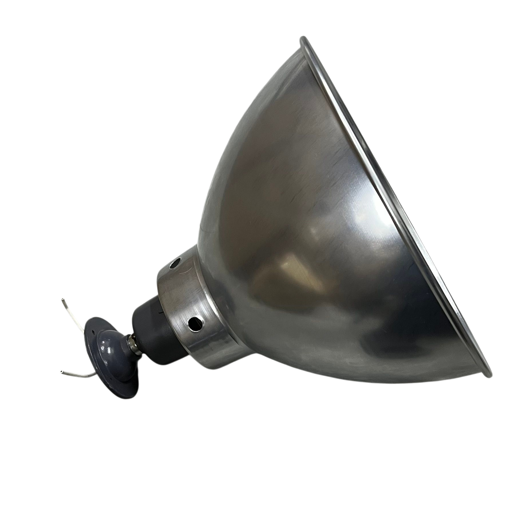 Biglite 12 Inch Luminum Reflector E27 silver metal lamp reflector with E27 socket for lighting installation