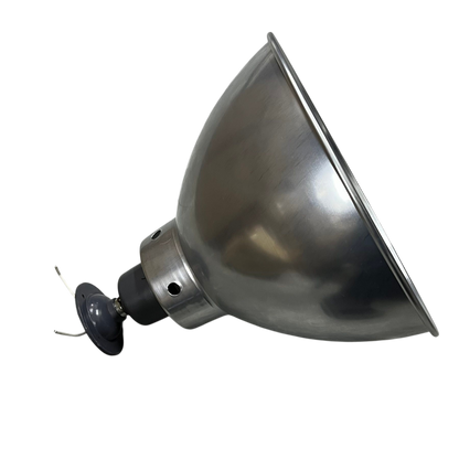 Biglite 12 Inch Luminum Reflector E27 silver metal lamp reflector with E27 socket for lighting installation