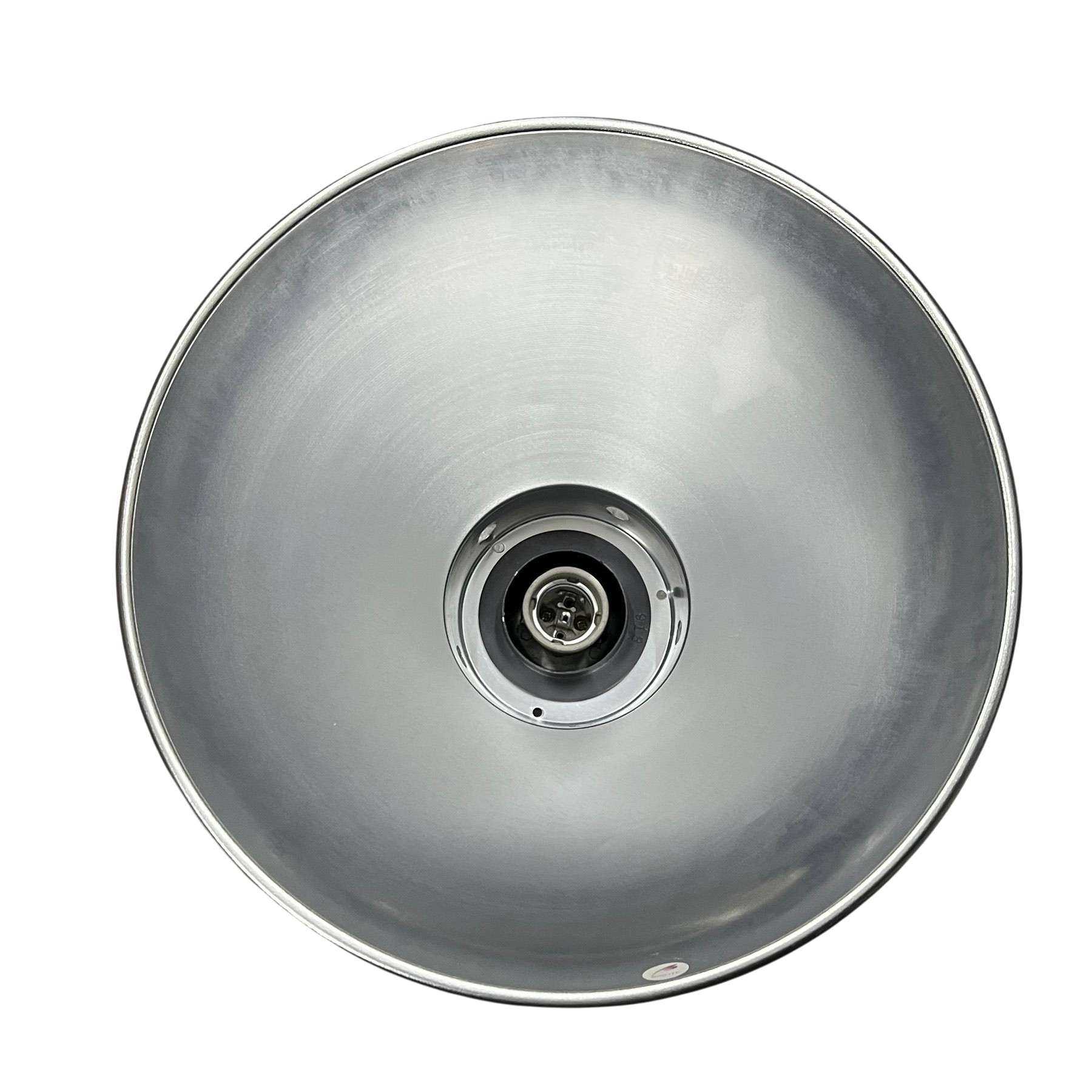 Biglite 12 Inch Luminum Reflector E27 silver metal studio lamp reflector with centered E27 socket