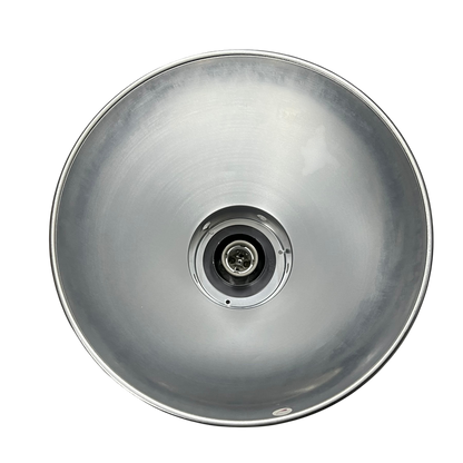 Biglite 12 Inch Luminum Reflector E27 silver metal studio lamp reflector with centered E27 socket