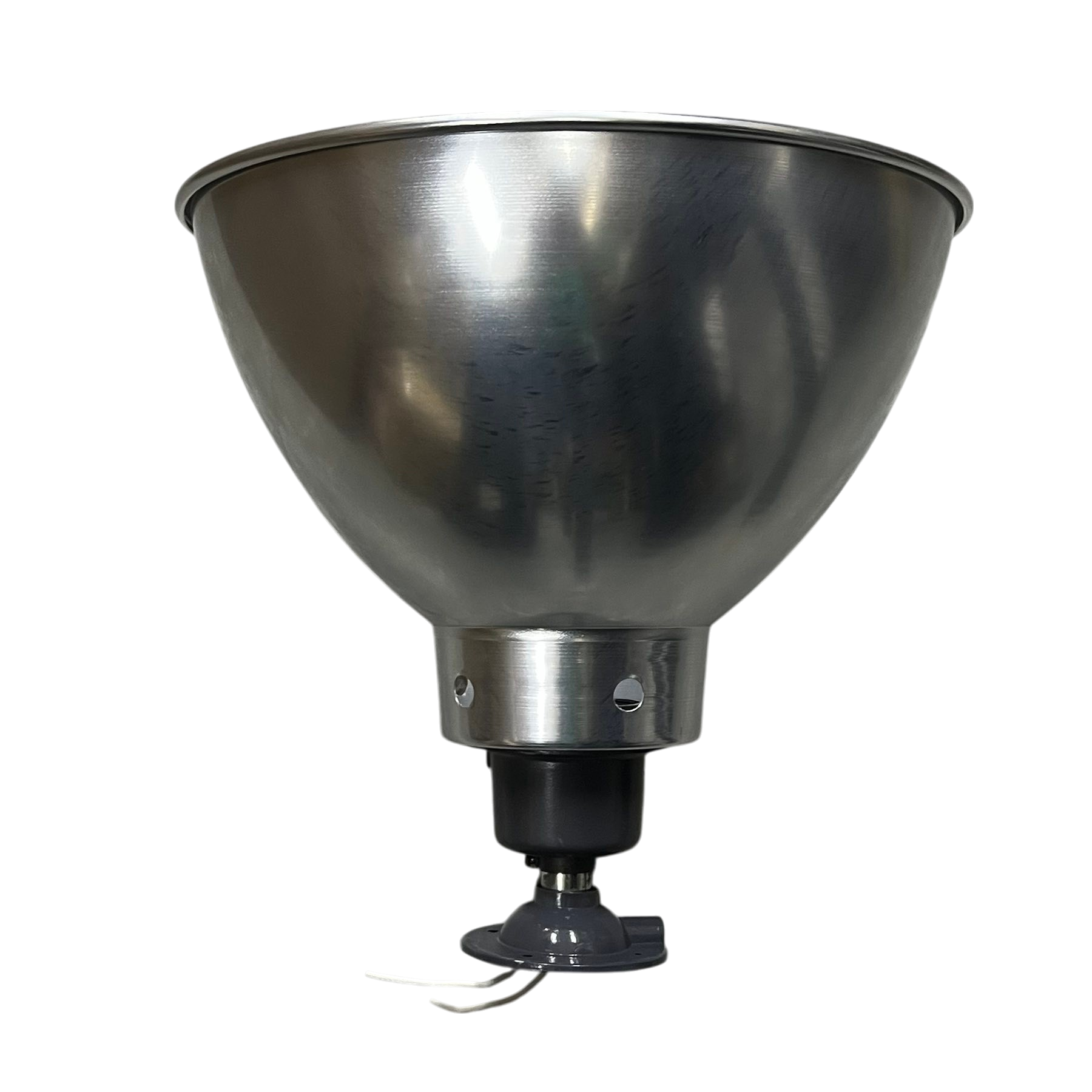 Biglite 12 Inch Luminum Reflector E27 industrial metal lamp reflector with E27 socket for ceiling fixtures