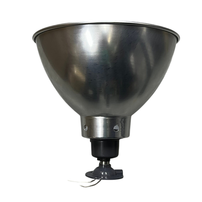 Biglite 12 Inch Luminum Reflector E27 industrial metal lamp reflector with E27 socket for ceiling fixtures