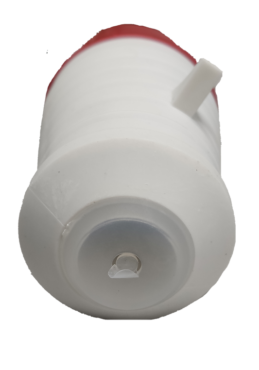 Grippes industrial 32A power plug with white and red casing for electrical connections