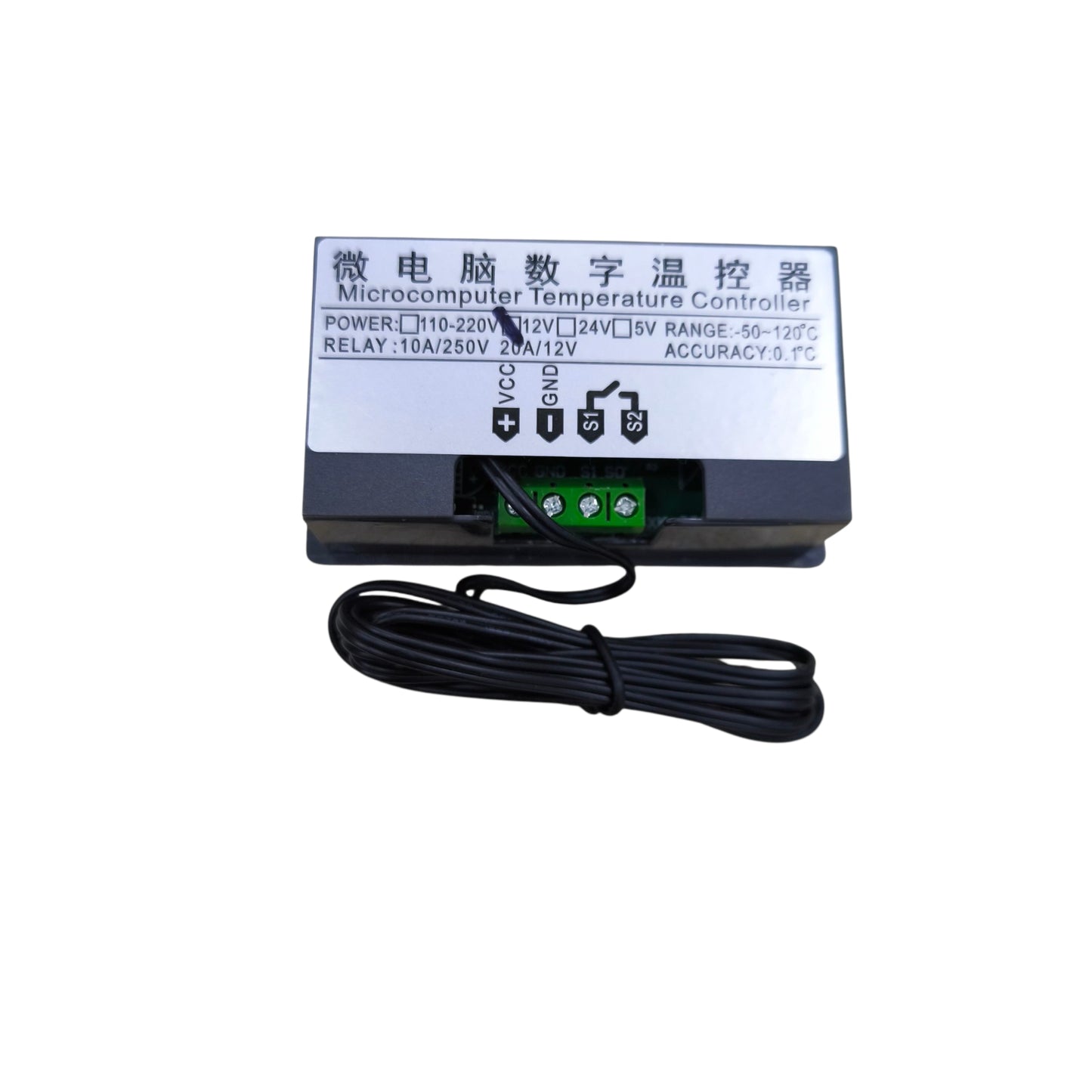 Grippes industrial digital thermostat switch with a temperature range of 50 to 122°F for precise control