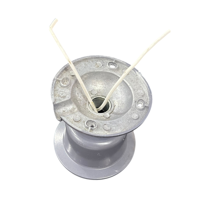 E27 Lamp Socket 5A 220V metal ceiling lamp holder mounting base with two white wires for lighting installation