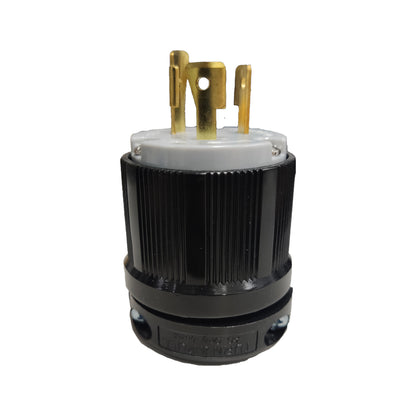 Grippes industrial grade 250V twistlock plug featuring durable design for secure electrical connections
