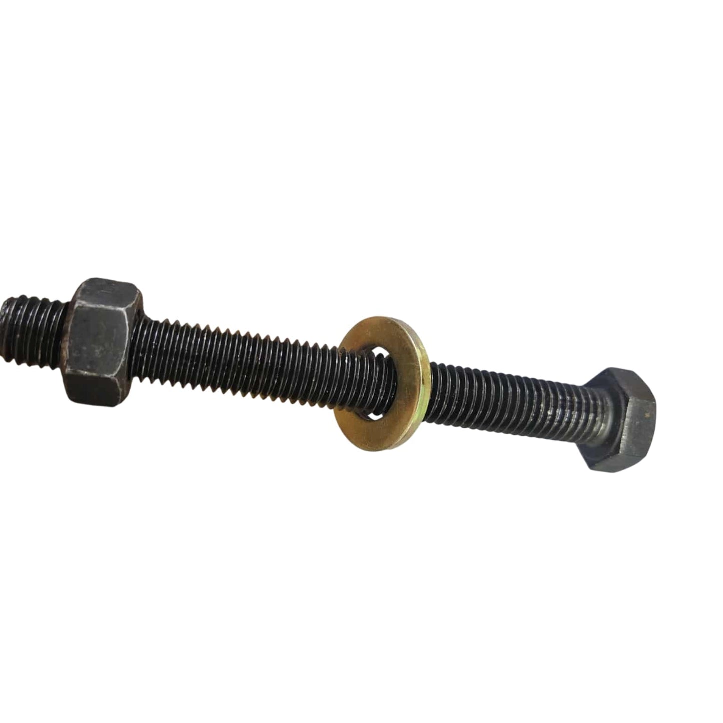 Industrial grade cap screw 12x110mm with nuts and washer for heavy-duty applications