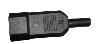 Durable industrial IEC C14 plug replacement designed for secure electrical connections