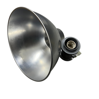 12 Inch aluminum reflector with E27 socket. Biglite Omni industrial lamp shade for pendant lighting
