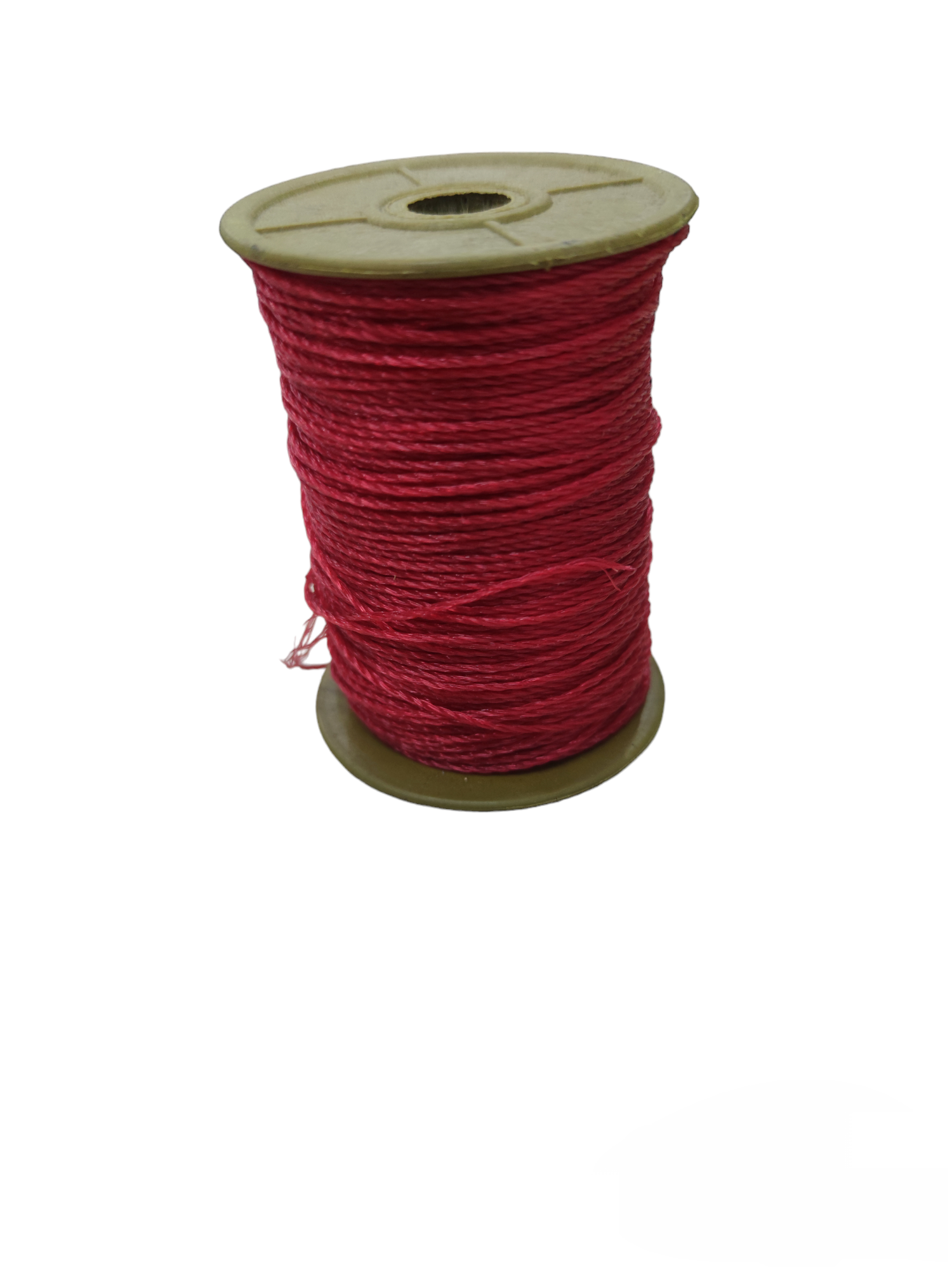Industrial nylon rope spool red for versatile tie-down and securing applications