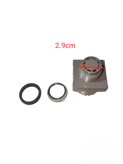 Auspicious industrial panel buzzer 220V with mounting accessories for easy installation