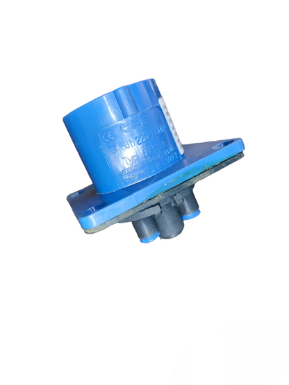 Surer Industrial Plug Chassis Type 513 1960 blue electrical connector component