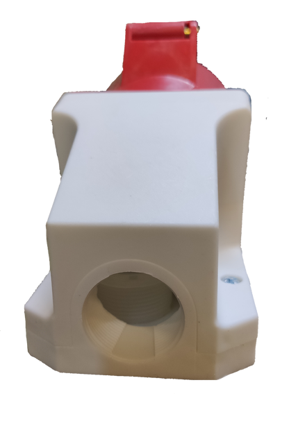 Grippes 32A industrial power outlet 380-415V Wall Type designed for durable wall installation