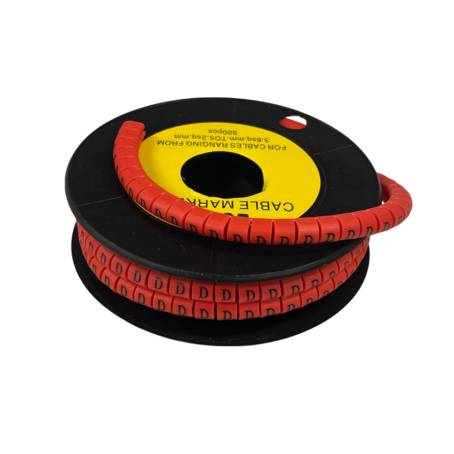Grippes 500pcs Cable Marker - D for organized and efficient cable management in various setups