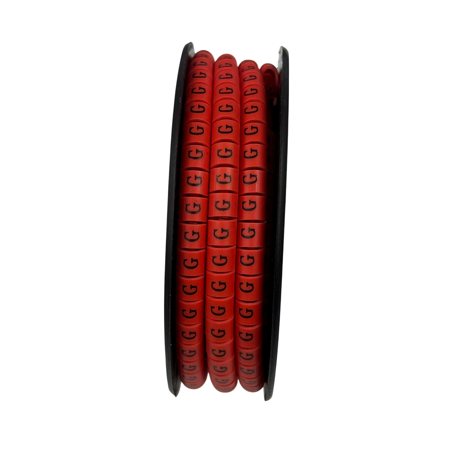 500pcs Cable Marker Red G in a roll for efficient cable organization and identification