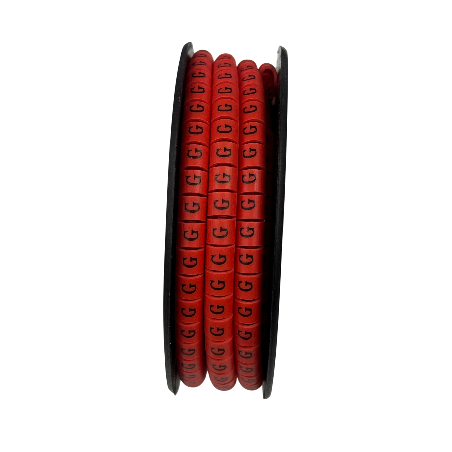 500pcs Cable Marker Red G in a roll for efficient cable organization and identification