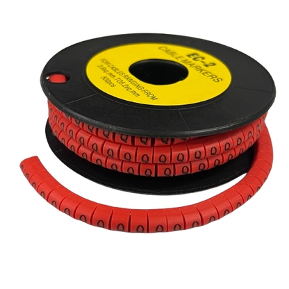 Grippes 500pcs Cable Marker Red for efficient cable management and organization