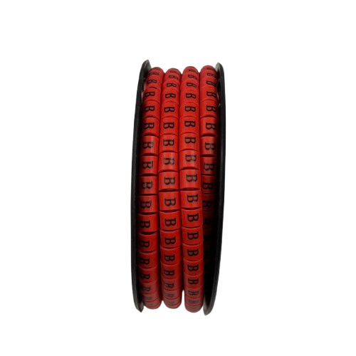A Cable Marker Red 500pcs for organized cable management and identification