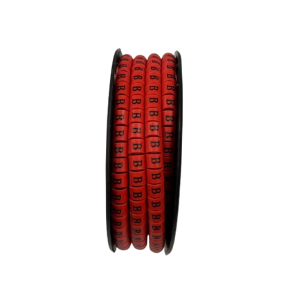 A Cable Marker Red 500pcs for organized cable management and identification