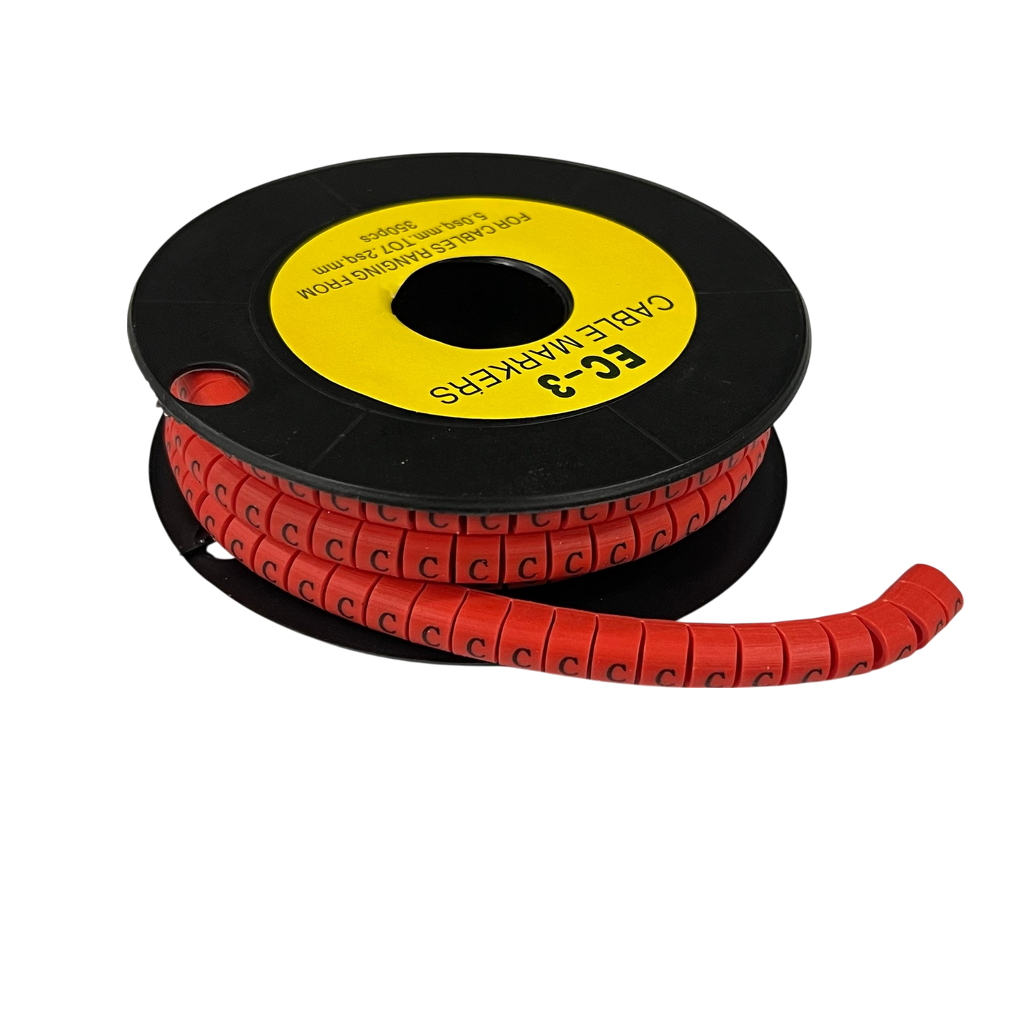 Grippes Cable Marker Red - C. Durable label for organized cable management solutions