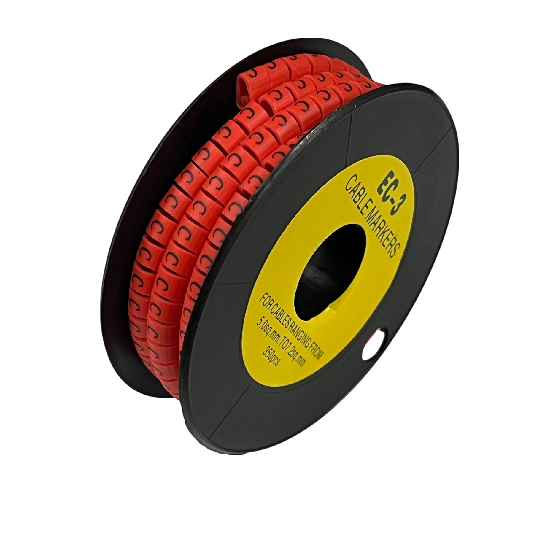 Grippes Cable Management solution featuring Cable Marker Red - C for organizing and identifying cables