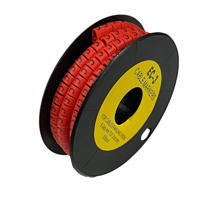 Grippes Cable Management solution featuring Cable Marker Red - C for organizing and identifying cables
